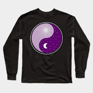 Yin Yang - Graphic - spiritual Design Long Sleeve T-Shirt